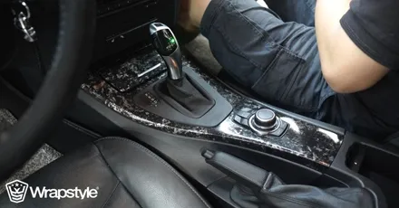 김포실내랩핑 BMW 320i 올드 카도 뉴 카로 / 김포시 마산동