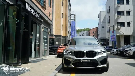 BMW X3 M 크롬딜리트 (크롬죽이기) 엣지있게! [랩스타일 코리아] / 김포시 마산동