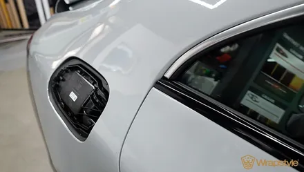 김포랩핑 벤츠 CLS53 amg 전체랩핑 이노즈텍 초크 그레이 / 김포시 마산동