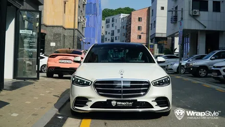 김포랩핑 벤츠 신형 S클래스 전체랩핑 새롭게 변신완료 / 김포시 마산동