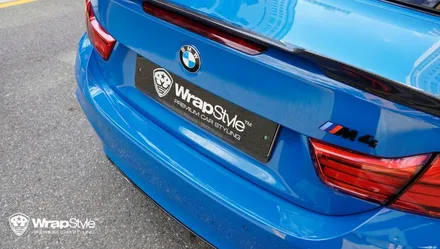 [랩스타일 코리아] 자동차랩핑 BMW M4 전체랩핑 (Feat. 이노즈텍 라구나블루) / 김포시 마산동