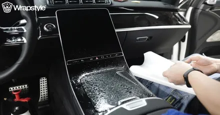 벤츠 S 클래스 송풍구랩핑, 실내 ppf 모두 마친 S500 / 김포시 마산동