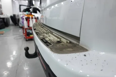 [랩스타일 코리아] 블랙 간지! 블랙팩 만들기. 랜드로버 디스커버리 4 전체랩핑 및 블랙팩 시공 (에이버리 블랙 메탈릭) / 김포시 마산동