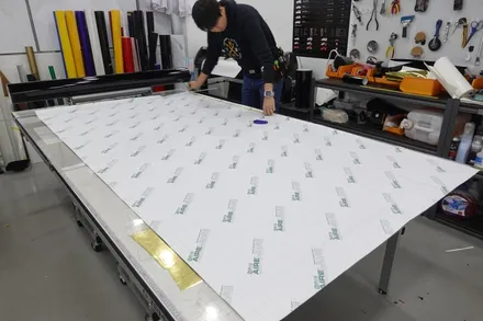 [랩스타일 코리아] 간단하게 스타일링 완성! 레인지로버 스포츠 루프스킨 랩핑과 레터링 교체하기 (랩스타일 에코 블랙팩) / 김포시 마산동
