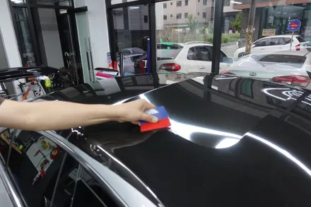 [랩스타일 코리아] 벤츠는 은색?? No! - 벤츠 CLS400d 색상변경 전체랩핑 (에이버리 메탈릭 블랙) 부제 : 자동차 랩핑 제대로 알고 시공 받기 / 김포시 마산동
