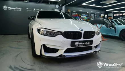 BMW M4 cs 이노즈텍 라구나 블루 전체랩핑 시공후기 / 김포시 마산동