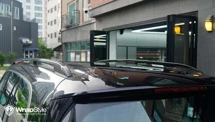 벤츠 크롬죽이기, 벤츠 gls 부분적으로 크롬없애기 [랩스타일 코리아] / 김포시 마산동