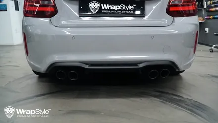 이노즈텍 초크 그레이, BMW M2 랩핑해주었어요 / 김포시 마산동