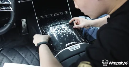 벤츠 S 클래스 송풍구랩핑, 실내 ppf 모두 마친 S500 / 김포시 마산동
