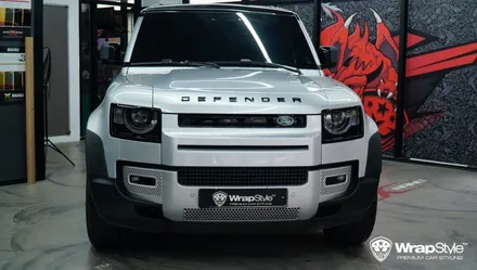 [랩스타일 코리아] 정통 오프로드 SUV 랜드로버 디펜더 블랙팩 & 측면 전체 PPF / 김포시 마산동