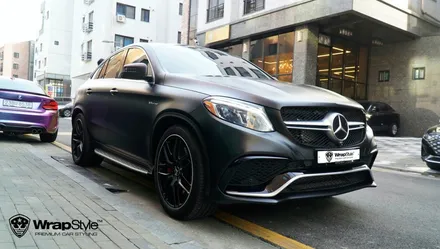 벤츠 GLE 63S AMG 사틴 블랙 랩핑으로 한층 업그레이드된 품격 / 김포시 마산동