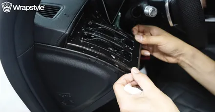 벤츠 S 클래스 송풍구랩핑, 실내 ppf 모두 마친 S500 / 김포시 마산동