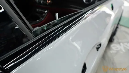김포랩핑 벤츠 CLS53 amg 전체랩핑 이노즈텍 초크 그레이 / 김포시 마산동