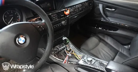 김포실내랩핑 BMW 320i 올드 카도 뉴 카로 / 김포시 마산동