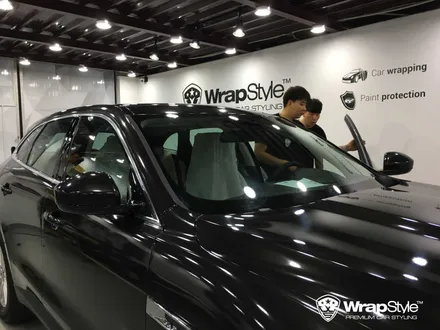 [랩스타일 코리아] 재규어 F-페이스 신차 전체 랩핑 (Jaguar F-Pace Avery Supreme Black Metallic wrapping) / 김포시 마산동