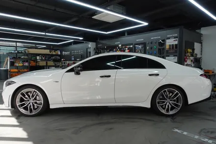 [랩스타일 코리아] 하이그로시 루프스킨 시공과 스포일러 카본랩핑의 콜라보 - CLS 53 AMG 시공 / 김포시 마산동