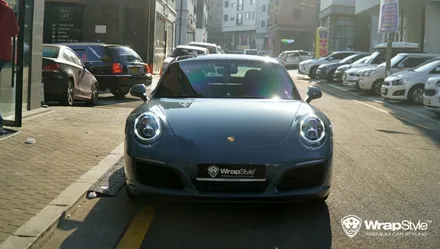 이노즈텍 나르도 그레이 식을 줄 모르는 인기, 포르쉐 911에 한 번 더 랩핑 했습니다! / 김포시 마산동
