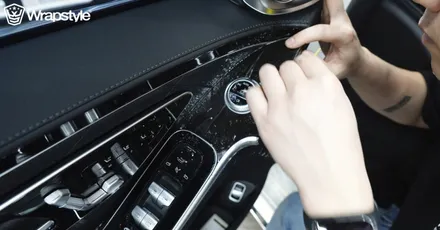 벤츠 S 클래스 송풍구랩핑, 실내 ppf 모두 마친 S500 / 김포시 마산동