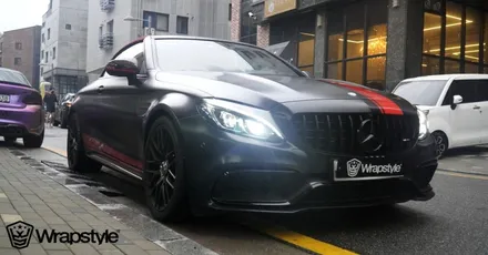 벤츠 C63 amg 쿠페 에디션 자동차데칼로 가능합니다. / 김포시 마산동