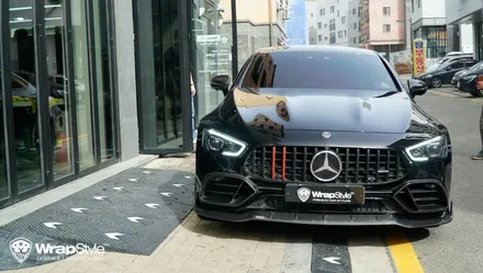 벤츠 GT43 AMG 자동차 실내랩핑 카본필름으로 고급스럽게! 카본랩핑하기! [랩스타일 코리아] / 김포시 마산동