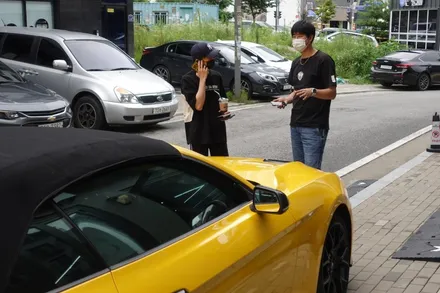 [랩스타일 코리아] 뚜따의 계절! 포드 머스탱 컨버터블 전체랩핑으로 멋내고 달리자! (에이버리슈프림 다크옐로우) / 김포시 마산동