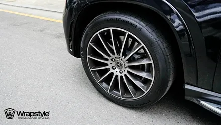 벤츠 GLE 400d 블랙 메탈릭 랩핑으로 세련미를 얻었습니다 / 김포시 마산동