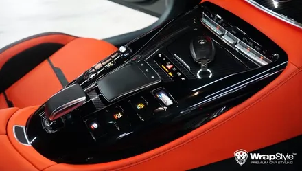 자동차실내랩핑 이렇게! 벤츠 gt43amg 실내카본랩핑 [랩스타일 코리아] / 김포시 마산동