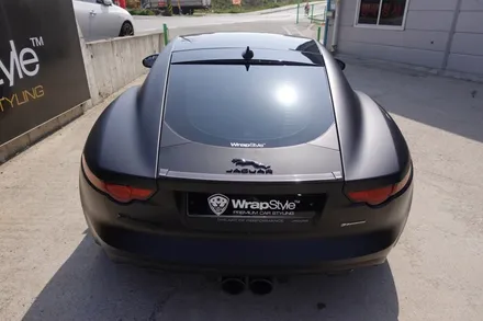 [랩스타일 코리아] 이것이 진짜 재규어다! - 재규어 F타입 무광 전체랩핑 (Jaguar F-type Black Edition) / 김포시 마산동