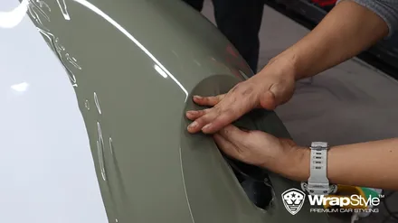 [랩스타일 코리아] 포르쉐 911 카레라 4s(992) 이노즈텍 카키 그린 컬러 체인지 전체랩핑 feat. 전체 PPF 제거 / 김포시 마산동