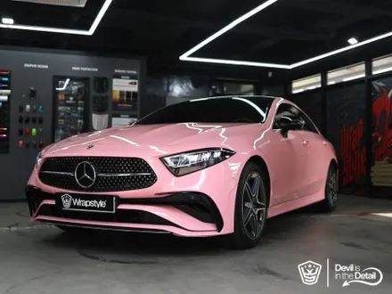 벤츠 CLS300d 고광택 랩핑 이노즈텍 체리블라썸 / 김포시 마산동