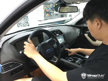 [랩스타일 코리아] 재규어 F-페이스 신차 전체 랩핑 (Jaguar F-Pace Avery Supreme Black Metallic wrapping) / 김포시 마산동