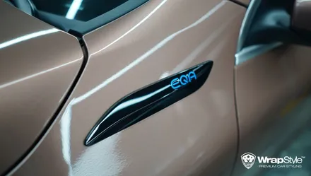 벤츠 전기차 EQA 250 아이리스텍 GT 실버로 랩핑했습니다 / 김포시 마산동
