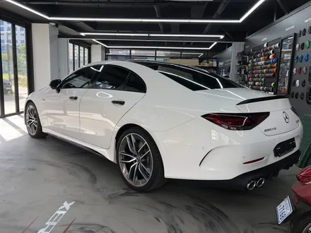 [랩스타일 코리아] 하이그로시 루프스킨 시공과 스포일러 카본랩핑의 콜라보 - CLS 53 AMG 시공 / 김포시 마산동