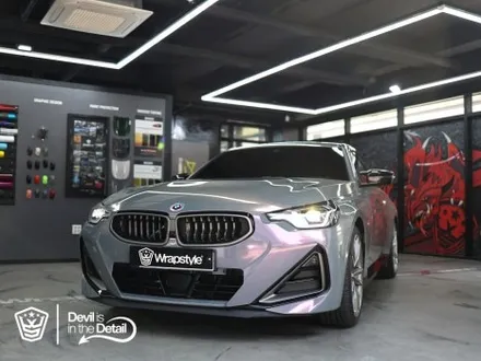 BMW M240i 스페셜 컬러 랩핑, 썬버스트 그레이 가격 및 시공기 / 김포시 마산동