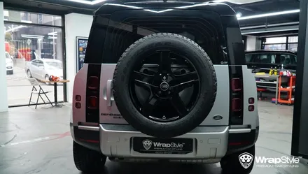 [랩스타일 코리아] 정통 오프로드 SUV 랜드로버 디펜더 블랙팩 & 측면 전체 PPF / 김포시 마산동