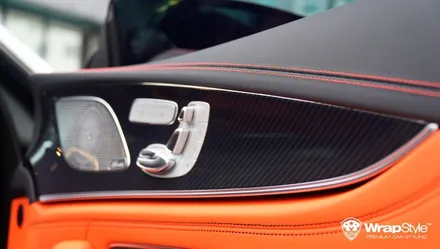 자동차실내랩핑 이렇게! 벤츠 gt43amg 실내카본랩핑 [랩스타일 코리아] / 김포시 마산동