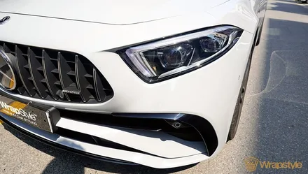 김포랩핑 벤츠 CLS53 amg 전체랩핑 이노즈텍 초크 그레이 / 김포시 마산동
