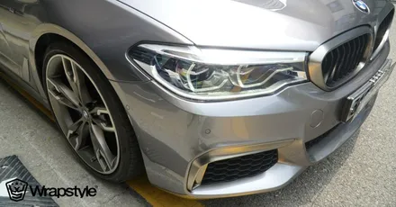 BMW 랩핑 M550d 이노즈텍랩핑 건메탈 실버 드레스업 / 김포시 마산동