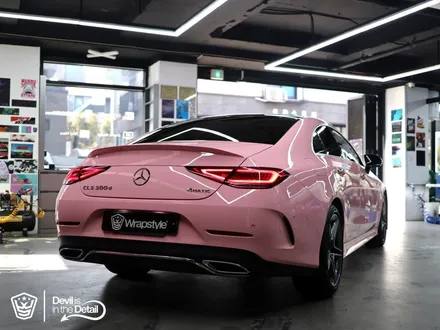 벤츠 CLS300d 고광택 랩핑 이노즈텍 체리블라썸 / 김포시 마산동