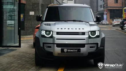 [랩스타일 코리아] 정통 오프로드 SUV 랜드로버 디펜더 블랙팩 & 측면 전체 PPF / 김포시 마산동