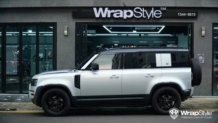 [랩스타일 코리아] 정통 오프로드 SUV 랜드로버 디펜더 블랙팩 & 측면 전체 PPF / 김포시 마산동