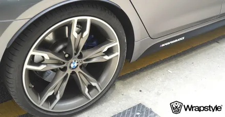 BMW 랩핑 M550d 이노즈텍랩핑 건메탈 실버 드레스업 / 김포시 마산동