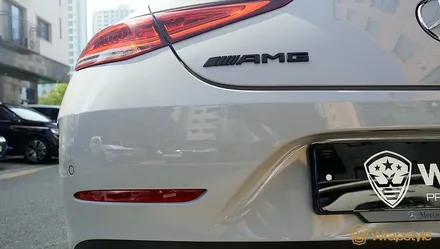김포랩핑 벤츠 CLS53 amg 전체랩핑 이노즈텍 초크 그레이 / 김포시 마산동