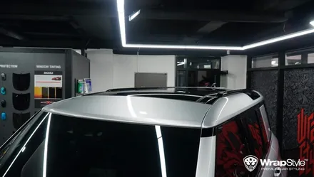 [랩스타일 코리아] 정통 오프로드 SUV 랜드로버 디펜더 블랙팩 & 측면 전체 PPF / 김포시 마산동