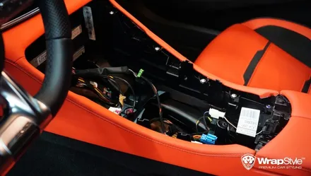 자동차실내랩핑 이렇게! 벤츠 gt43amg 실내카본랩핑 [랩스타일 코리아] / 김포시 마산동