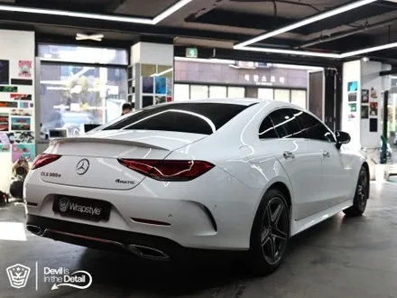 벤츠 CLS300d 고광택 랩핑 이노즈텍 체리블라썸 / 김포시 마산동
