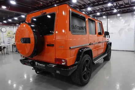 [랩스타일 코리아] 피할 수 없다면 즐겨라. 지바겐 전체랩핑 어게인 - 벤츠 G63 AMG 오렌지 스페셜컬러 랩핑으로 재현하기 / 김포시 마산동