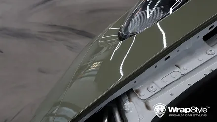 [랩스타일 코리아] 포르쉐 911 카레라 4s(992) 이노즈텍 카키 그린 컬러 체인지 전체랩핑 feat. 전체 PPF 제거 / 김포시 마산동
