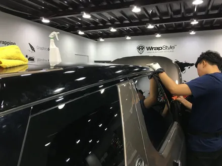 [랩스타일 코리아] 디스커버리 블랙팩 시공은 랜드로버의 오리지널 순정품만 사용합니다. / 김포시 마산동
