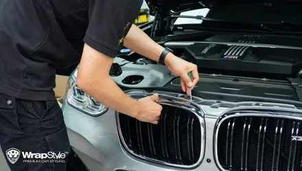BMW X3 M 크롬딜리트 (크롬죽이기) 엣지있게! [랩스타일 코리아] / 김포시 마산동